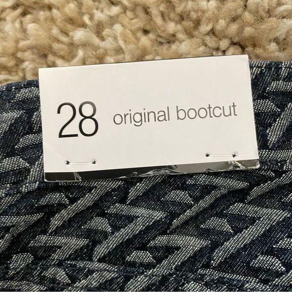 7 For All Mankind Rinse Original Bootcut Jeans Women’s Sz 28 - Picture 10 of 16